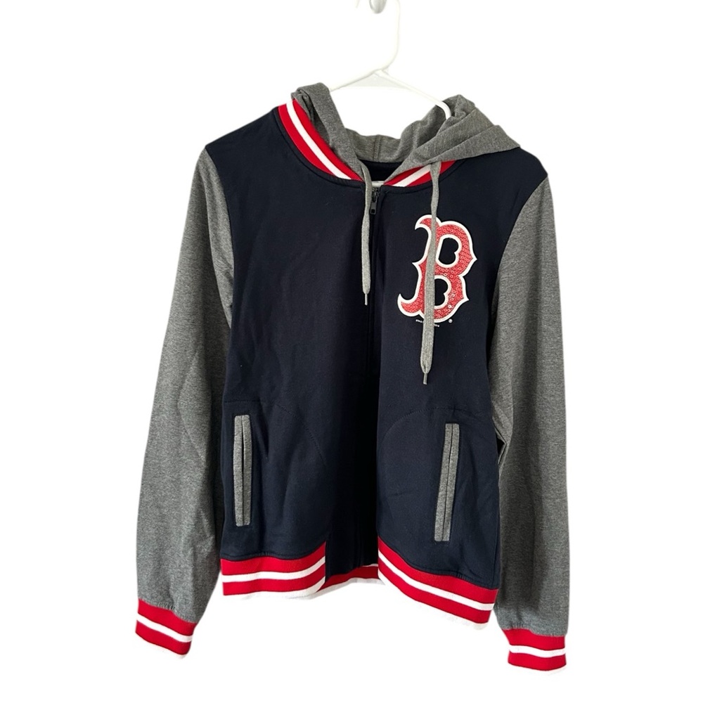 Boston Red‎ Sox MLB New Era Full-Zip Hoodie